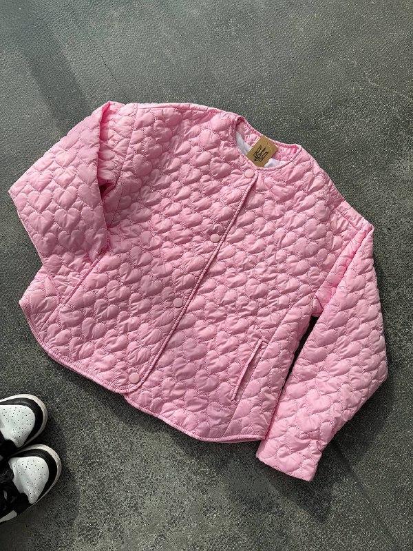 Жіноча куртка; Кольори: чорний, шоколад, молоко, барбі, сірий; Розмір: 42-46 (оверсайз);, фото 1