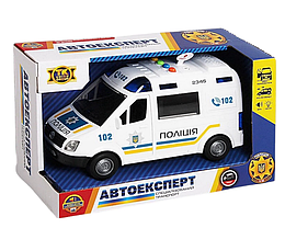 Машинка АвтоЕксперт Поліція інерційна 22 см 69609