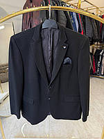 Чоловічий піджак IFC 2440 (58-68р) батал Турция чорний
