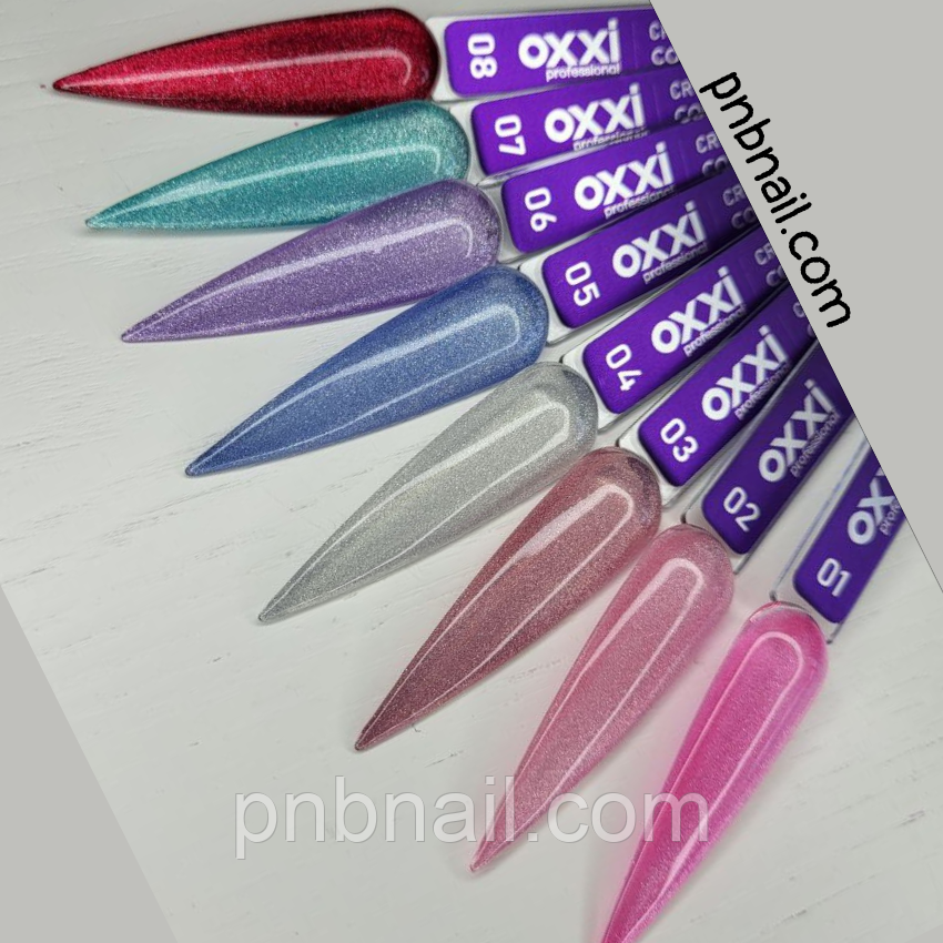 OXXI Гель-лак  магнітний  Crystal Cat  /10 мл