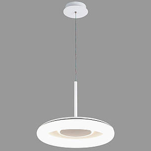 Біла світлодіодна підвісна люстра 40см 60W (97-MD6006), фото 2