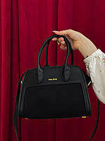 Жіноча сумка THE ROW textile - Medium чорний Є