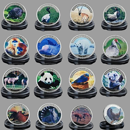 Серія монет Зникають різновиди тварин