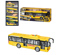 Іграшка Машинка Автобус дверцят відчиняються + світло +звук 28 см 910АВ