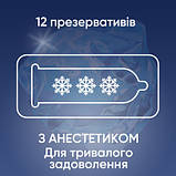 Оригінал! Презервативи Contex Long Love з анестетиком латексні з силікон. змазкою 12 шт. (5060040302545) - Вища Якість!, фото 2