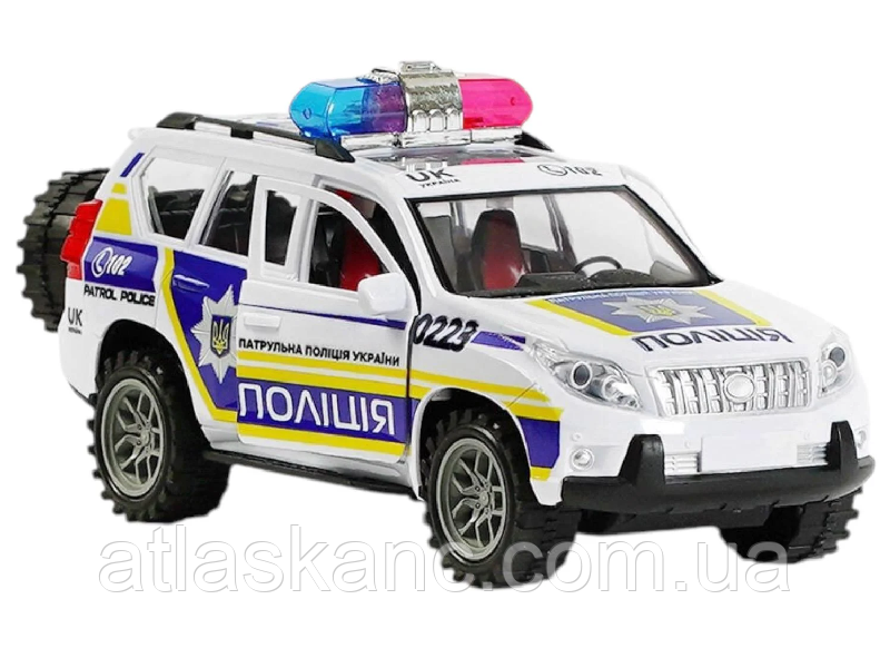 Машинка Джип Поліція інерційний 27 см Тойота ТК-0223, фото 1