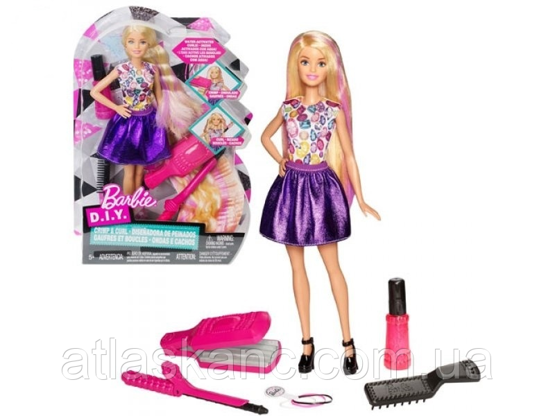Лялька набір Barbie Дивовижні кучері DWK49, фото 1