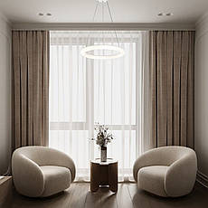 Люстра світлодіодна підвісна 50см 64W з пультом і додатком (97-MD6006P), фото 4