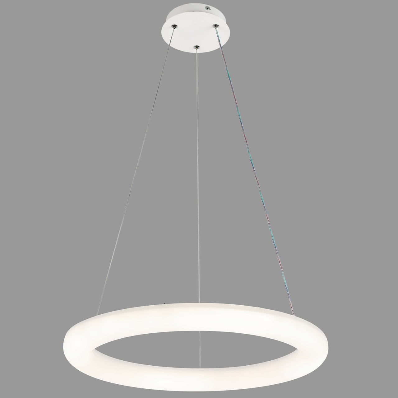 Люстра світлодіодна підвісна 50см 64W з пультом і додатком (97-MD6006P)