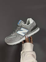 NEW BALANCE 574 | LIGHT GREY / BLUE (2)