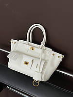 Сумка Balenciaga Bel Air Tote Bag Small size бордо+золото — Premium Є