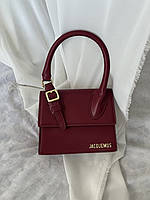 Сумка Jacquemus Le Chiquito Moyen Boucle Premium бордовий Є