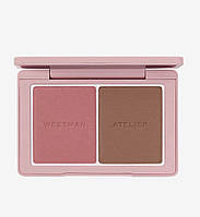 Палетка для контуринга Baby Cheeks + Face Sculpting Powder Duo Westman Atelier Petal & Biscut
