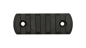 Планка DLG Tactical для M-LOK, профіль Picatinny/Weaver (5 слотів) олива (DLG-110)