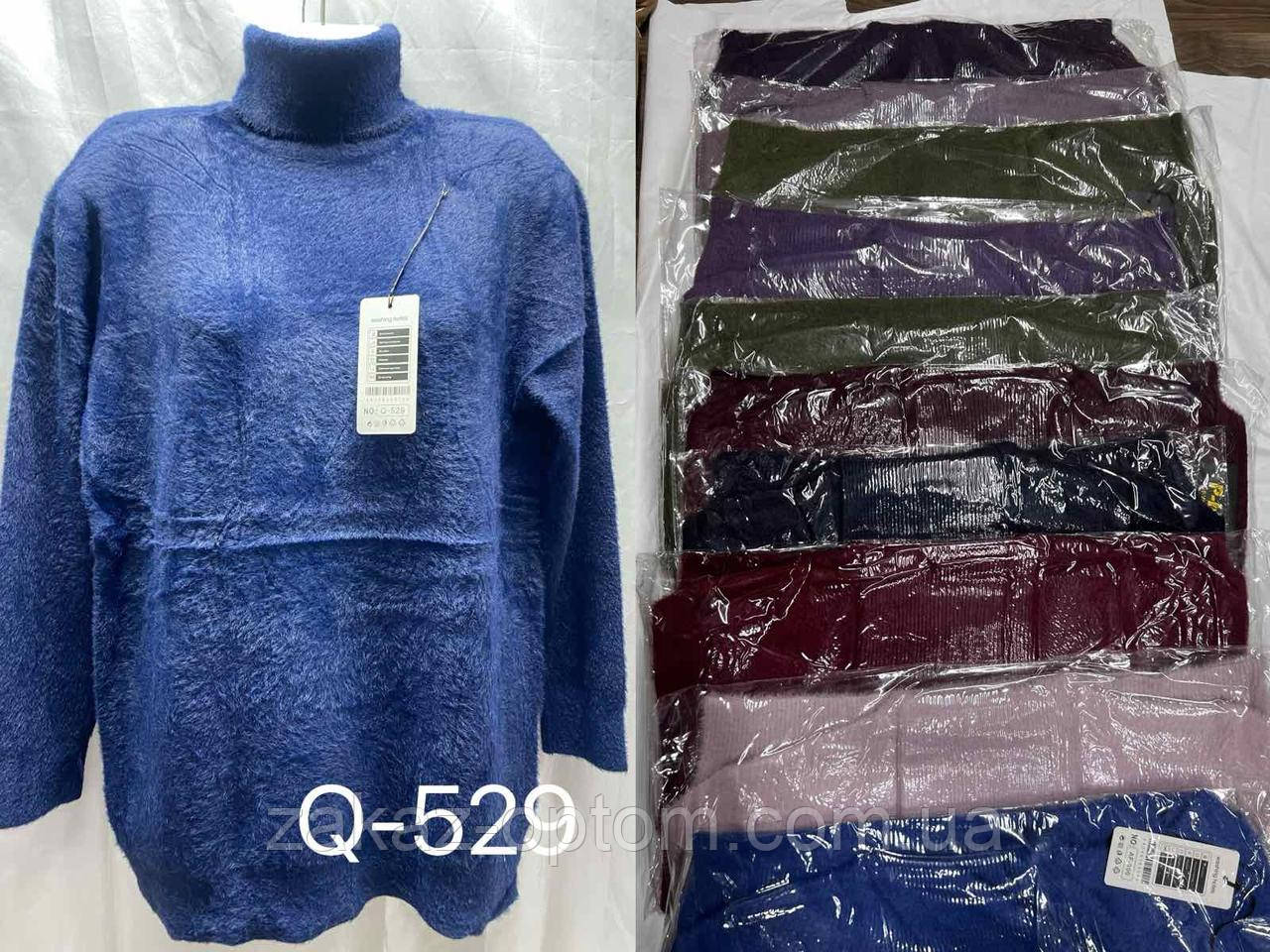 Светр жіночий альпака оптом (54-58) Китай Q-529-140684