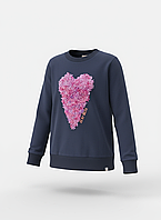 Світшот MEXX (Нідерланди) для дівчинки 2 роки розмір 92 бавовна 3D серце