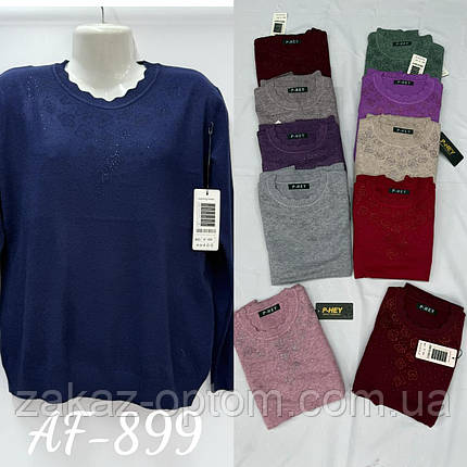 Светр жіночий оптом (52-58) Китай AF899-140691, фото 1