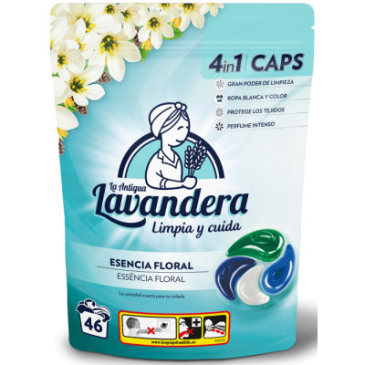 Капсули для прання La Antigua Lavandera Польові квіти 46 шт. (8435495831525/8435495835974), фото 1
