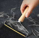 Комплект з трьох скребків для чищення вовни та катишків, фото 2