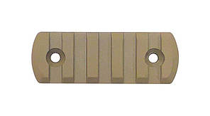 Планка DLG Tactical для M-LOK, профіль Picatinny/Weaver (5 слотів) койот (DLG-110)