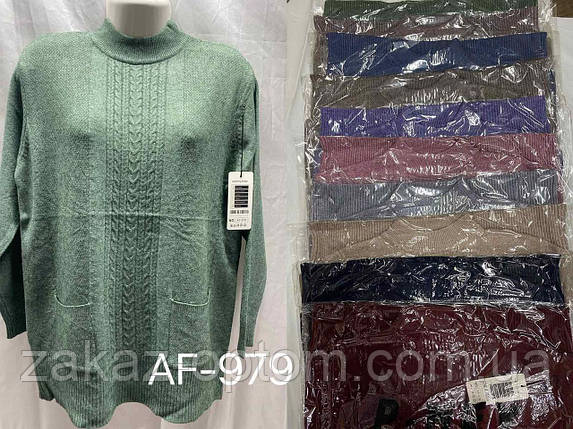 Светр жіночий оптом (52-58) Китай AF979-140747, фото 1