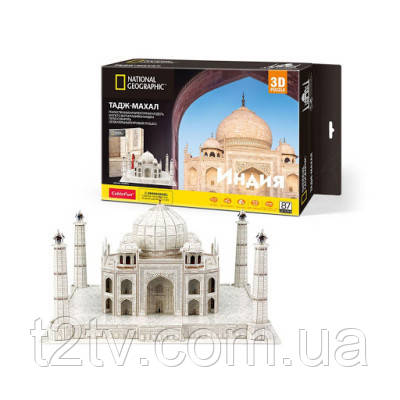 Пазл Cubic Fun Тривимірна головоломка-конструктор National Geographic Тадж Махал (DS0981h), фото 1