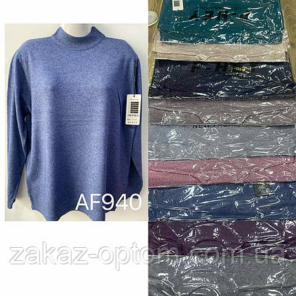 Светр жіночий оптом (52-58) Китай AF940-140731, фото 1