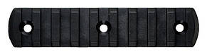 Планка DLG Tactical для M-LOK, профіль Picatinny/Weaver (9 слотів) чорна (DLG-112)