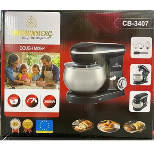 Тістомісильна машина Crownberg CB-3407 2600Вт