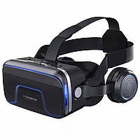 Окуляри-шолом віртуальної реальності Shinecon VR SC-G04DEA Black