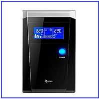 ДБЖ з правильною синусоїдою Ritar RTSW-500VA (300Вт) LCD 7А 12В AGM,GEL