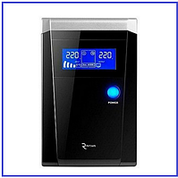 ДБЖ з правильною синусоїдою Ritar RTSW-600ND12  600VA (360Вт) LCD 7A 12В AGM,GEL