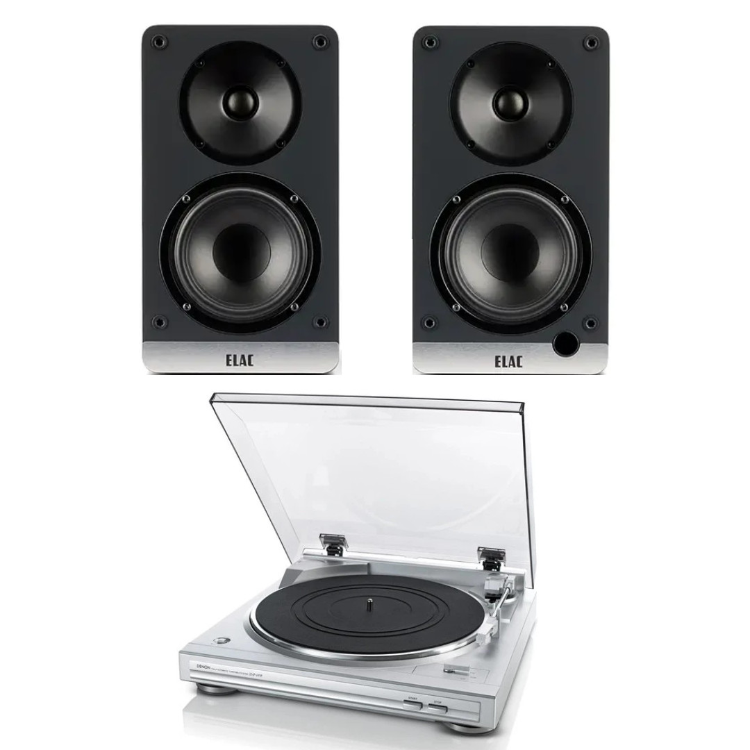Стереосистема ELAC Debut ConneX DCB41 + Denon DP-29F