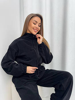 Комбінезон жіночий трендовий з флісу у кольорах (Норма)