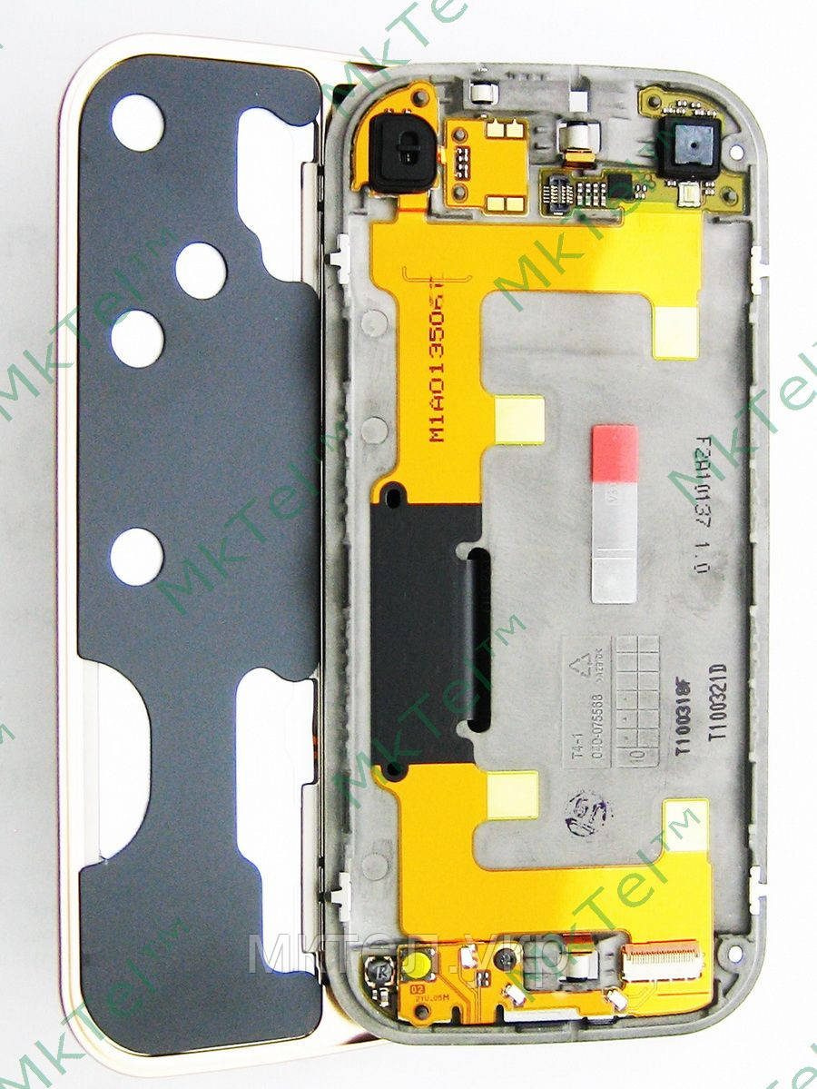 Шлейф Nokia N97 mini в зборі з слайдером, золотистий Оригінал #6490157