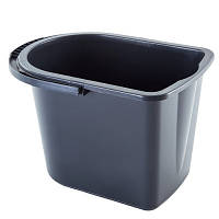 Популярний! Відро для швабр Алеана Прямокутне Граніт 14 л (алн 122024/граніт) - Краща якість тільки на Nukleon.com.ua