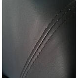 Крісло перукарське Мурат-P чорне хром опора гідропідіймач, фото 4