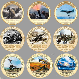 Монета медаль із серії військова техніка Армії США