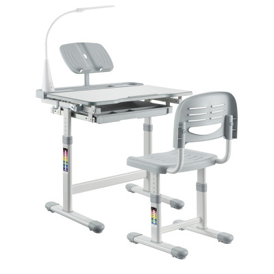 Парта зі стільцем FunDesk Bellissima grey (221918), фото 1