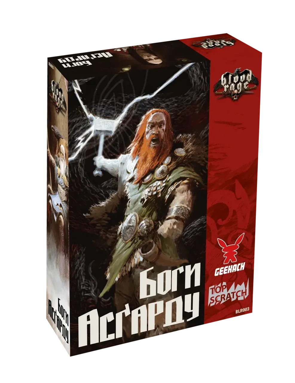 Настільна гра Лють крові. Боги Асґарду (Blood Rage: Gods of Ásgard)(доповнення)