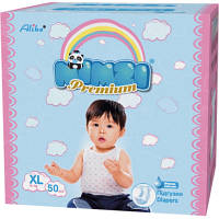 Популярний! Підгузки Mimzi XL 12+ кг 50 шт (MDXL50) (4820209800203) - Краща якість тільки на Nukleon.com.ua