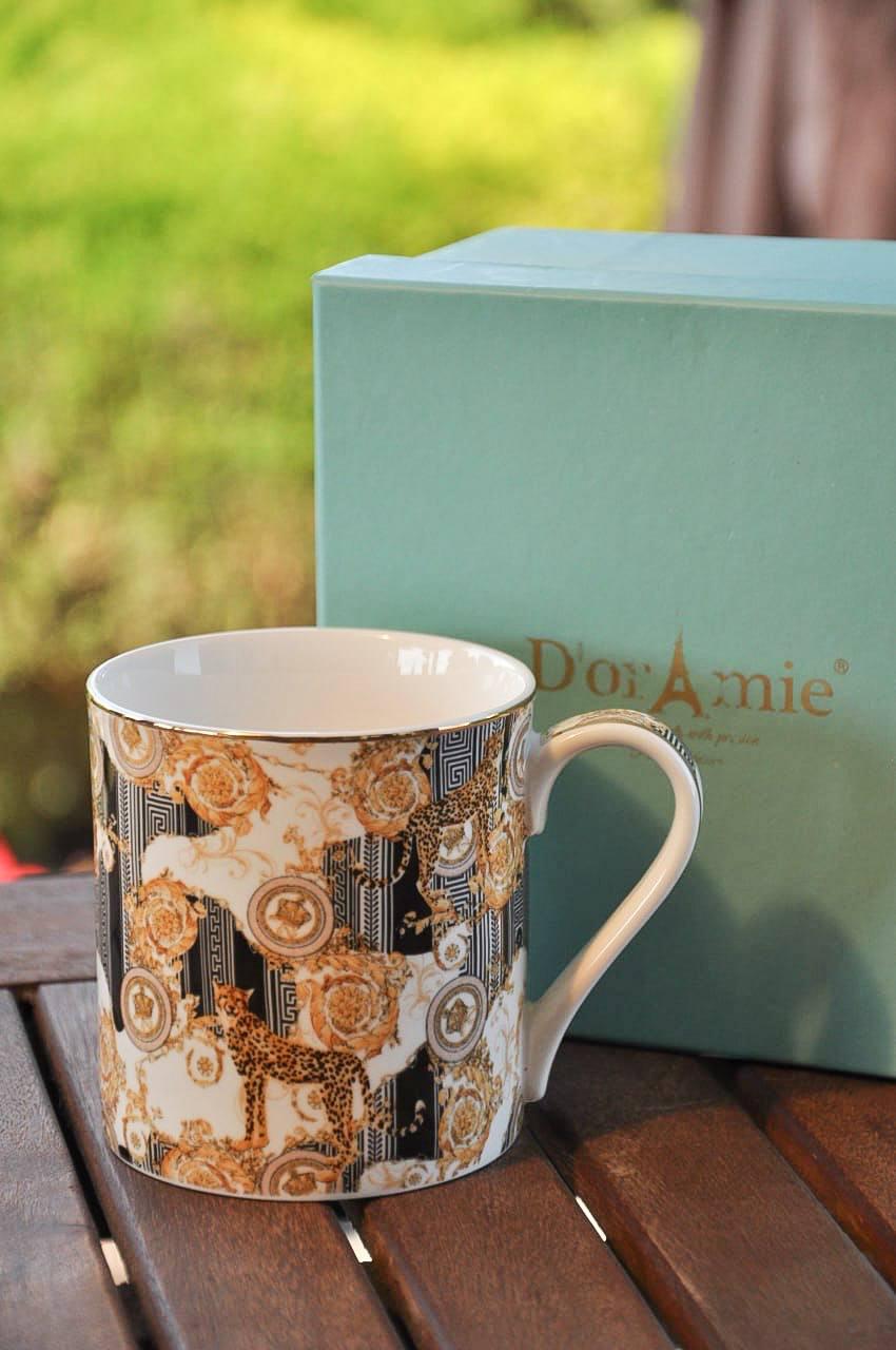 Чашка фарфорова в подарунковій упаковці "Елегантність", 350 мл, фото 1