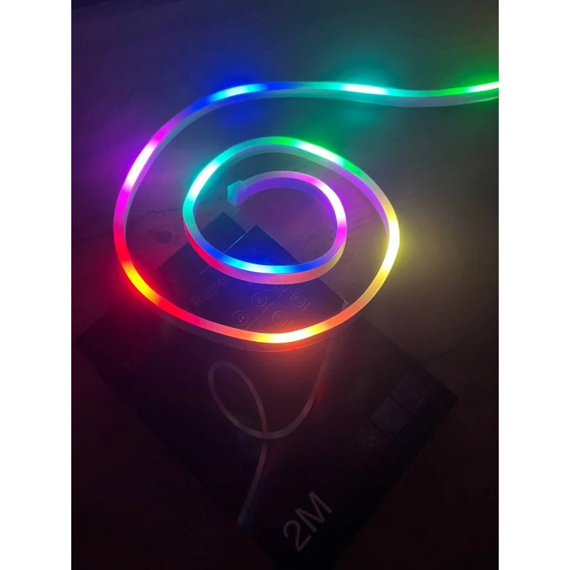 Неонова стрічка-шланг, гнучкий неоновий шнур 2 м LED Розумна неонова стрічка для дизайну Лучшая цена, фото 1