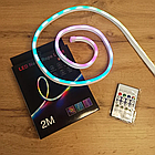 Неонова стрічка-шланг, гнучкий неоновий шнур 2 м LED Розумна неонова стрічка для дизайну Лучшая цена, фото 4