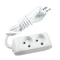 Популярний! Мережевий подовжувач Panasonic X-tendia 2 розетки, 2м (WLTB02222GR-UA) - Краща якість тільки на Nukleon.com.ua