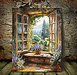 Картина «Відкрите вікно з видом на гори», фото 3