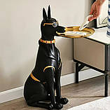 Статуя-столик "Собака-метрдотель" з підносом, фото 7