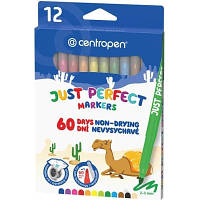 Популярний! Фломастери Centropen 2510 Perfect, 12 colors (2510/12) - Краща якість тільки на Nukleon.com.ua