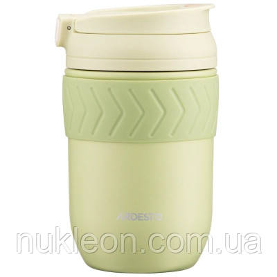 Популярний! Термокружка Ardesto Cosy 400 мл Зелена (AR2640GC) - Краща якість тільки на Nukleon.com.ua, фото 1