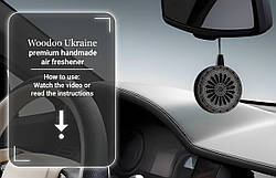 How to use woodoo Car Air Freshener